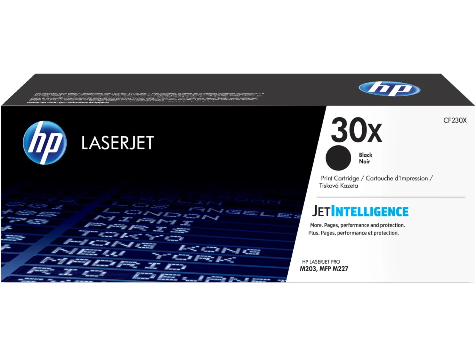 HP 30X CF230X Black High Yield Toner 3.5K M203 M227 LaserJet